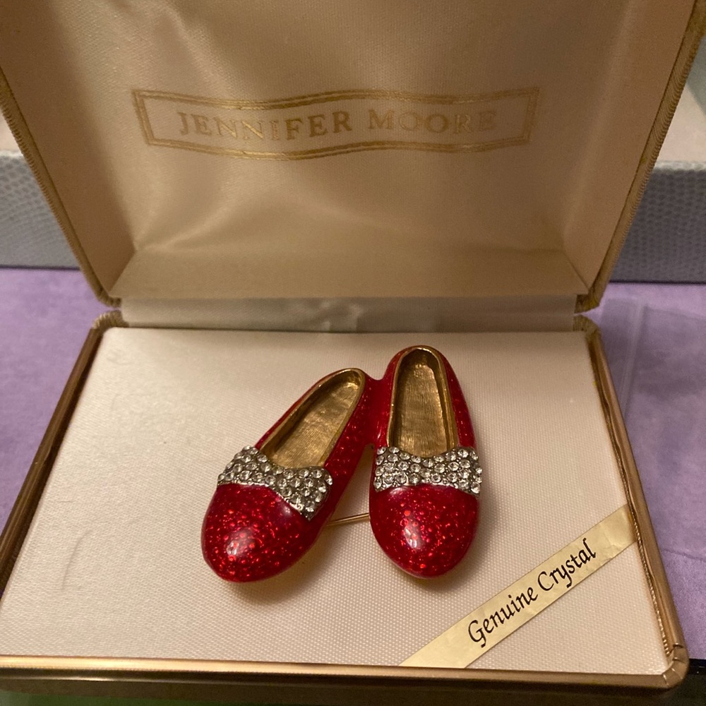 Original Jennifer Moore Ruby Slippers - image 2